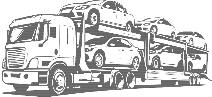 車両運搬車にて伺います