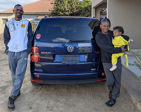 フォルクスワーゲン ゴルフと我々からご購入いただいたお客様